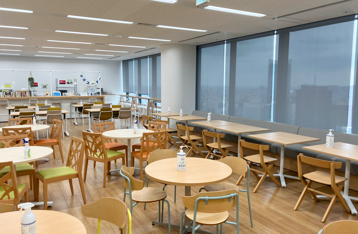 東京本社 休憩スペース