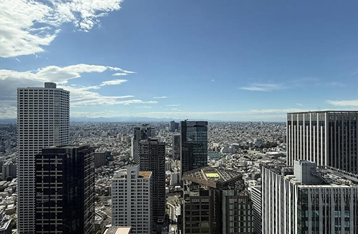 東京本社 オフィスから見える景色