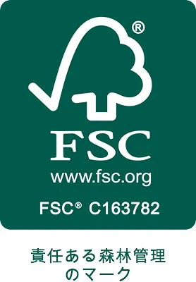 FSC<sup    /></sup></sup></sup>®</sup>責任ある森林管理のマーク